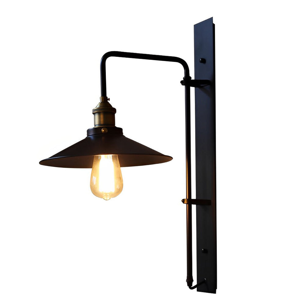 Retro Industrial Swing Arm Wall Sconce