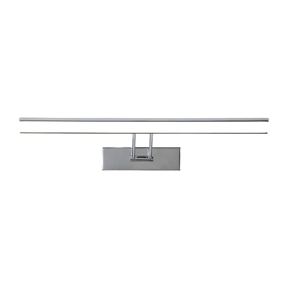 Swivel Head Vanity Light, White Black or Chrome Bath Bar