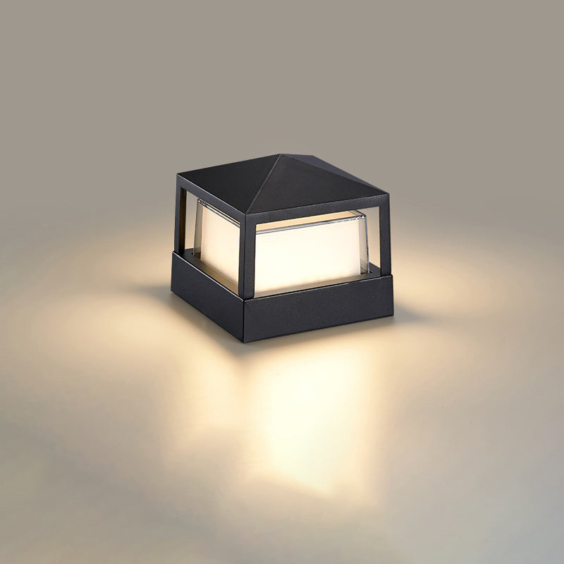 Industrial Waterproof Aluminum Cylinder LED Outdoor Lawn Landscape Light