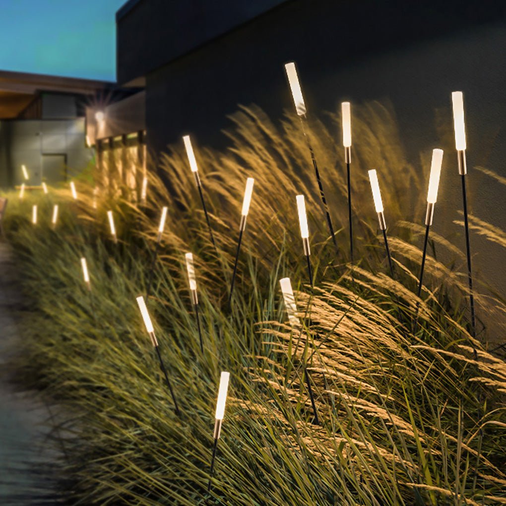 Reed Stake Garden Lights, Solar LED Stems for Beds and Borders, view 13