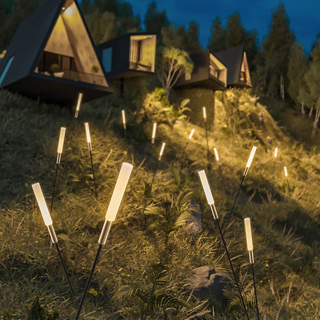 Reed Stake Garden Lights, Solar LED Stems for Beds and Borders, view 12