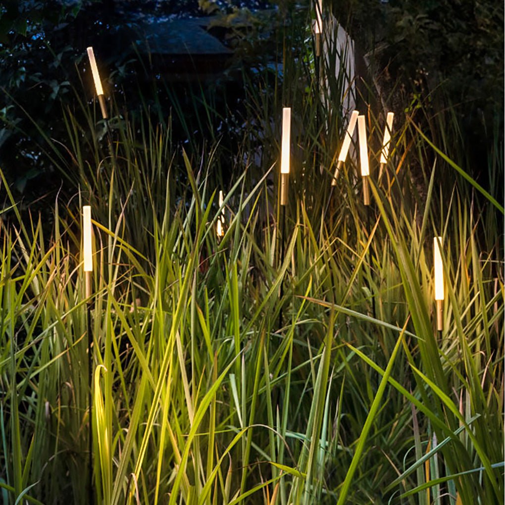 Reed Stake Garden Lights, Solar LED Stems for Beds and Borders, view 14