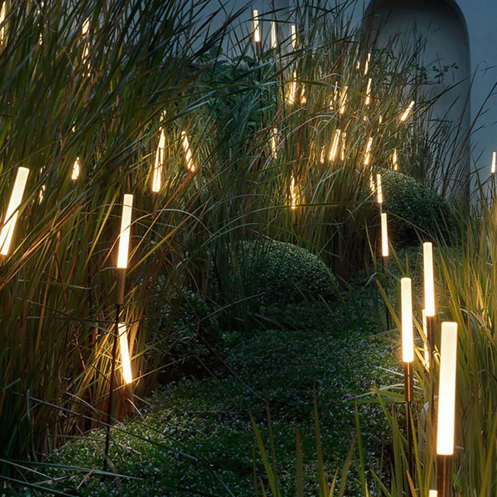 Reed Stake Garden Lights, Solar LED Stems for Beds and Borders, view 11
