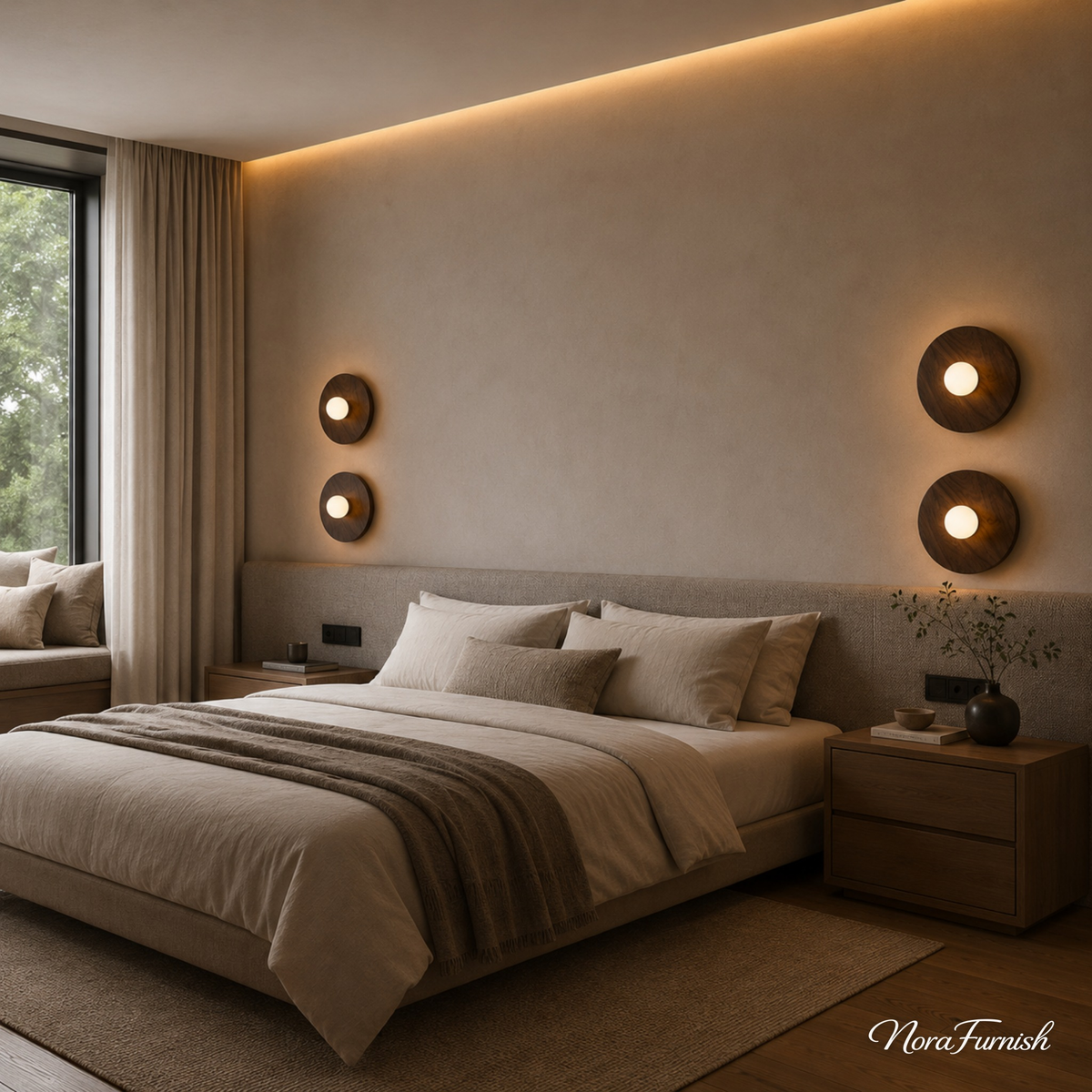Nordhaven Dining Room Set – Skog Walnut Wall Sconce