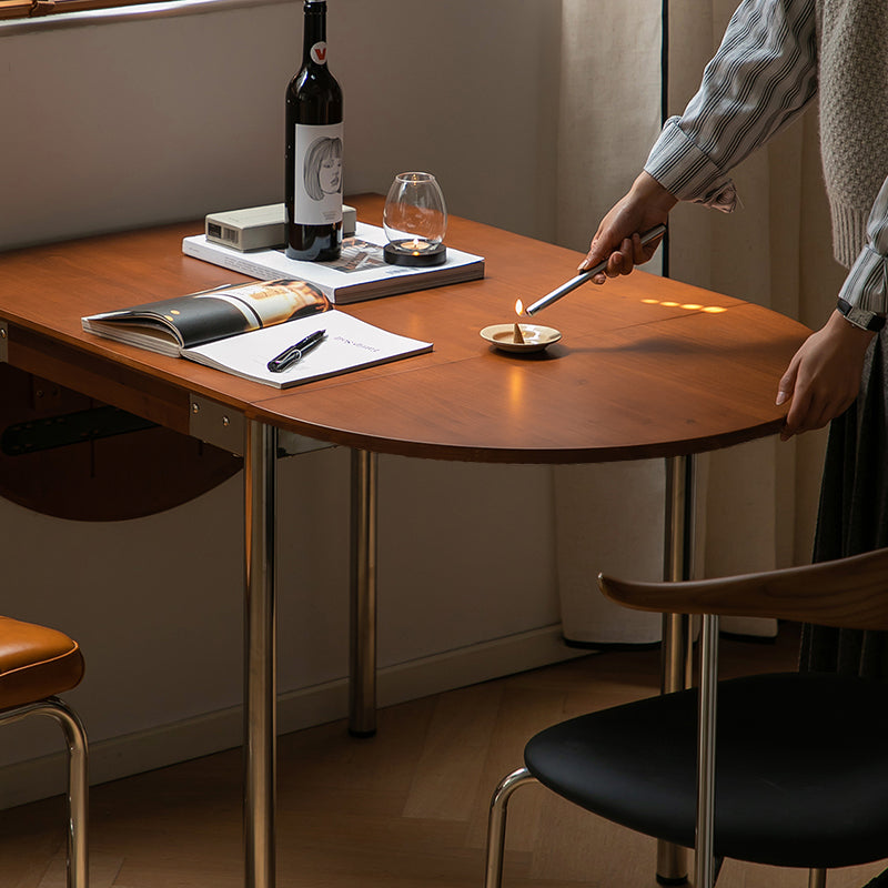Foldable Oval Dining Table
