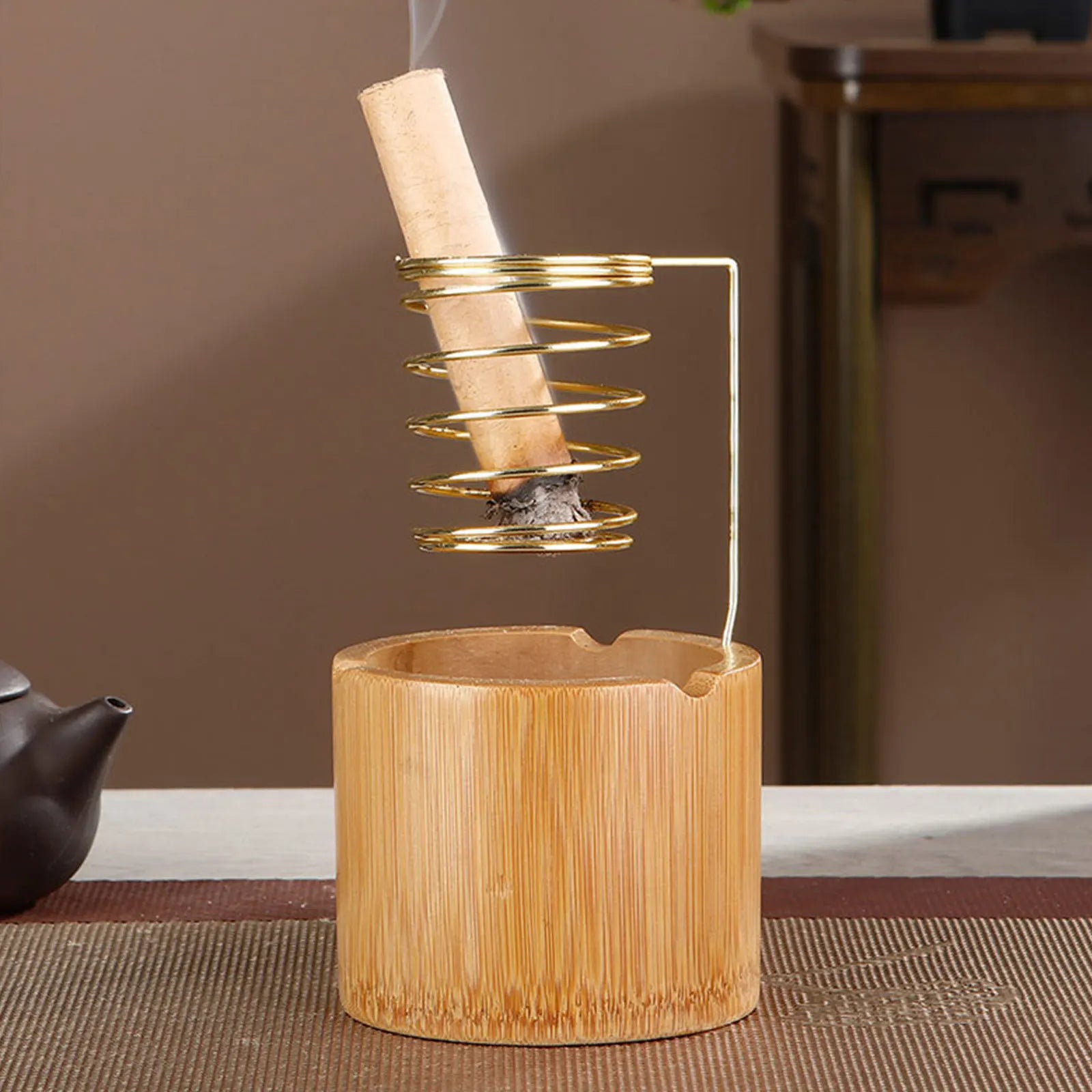 Wooden Palo Santo and Sage Holder