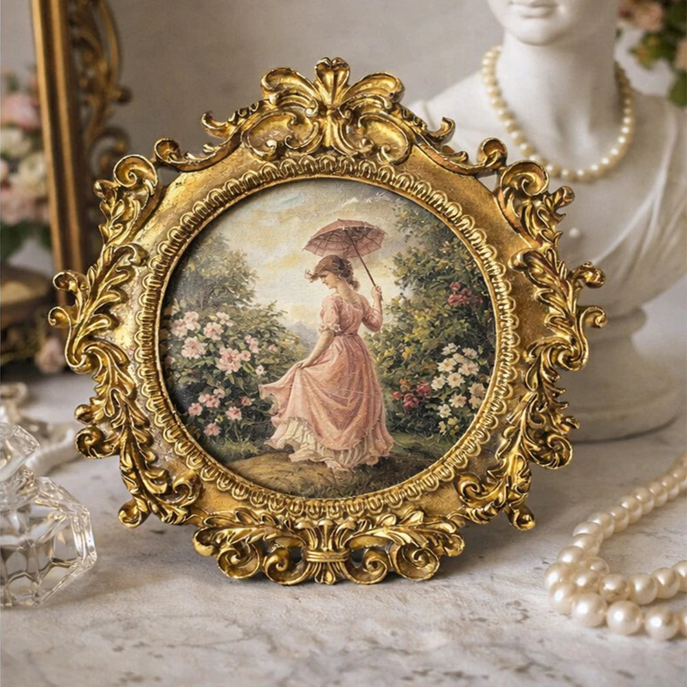 Ornate Vintage Gold Picture Frame