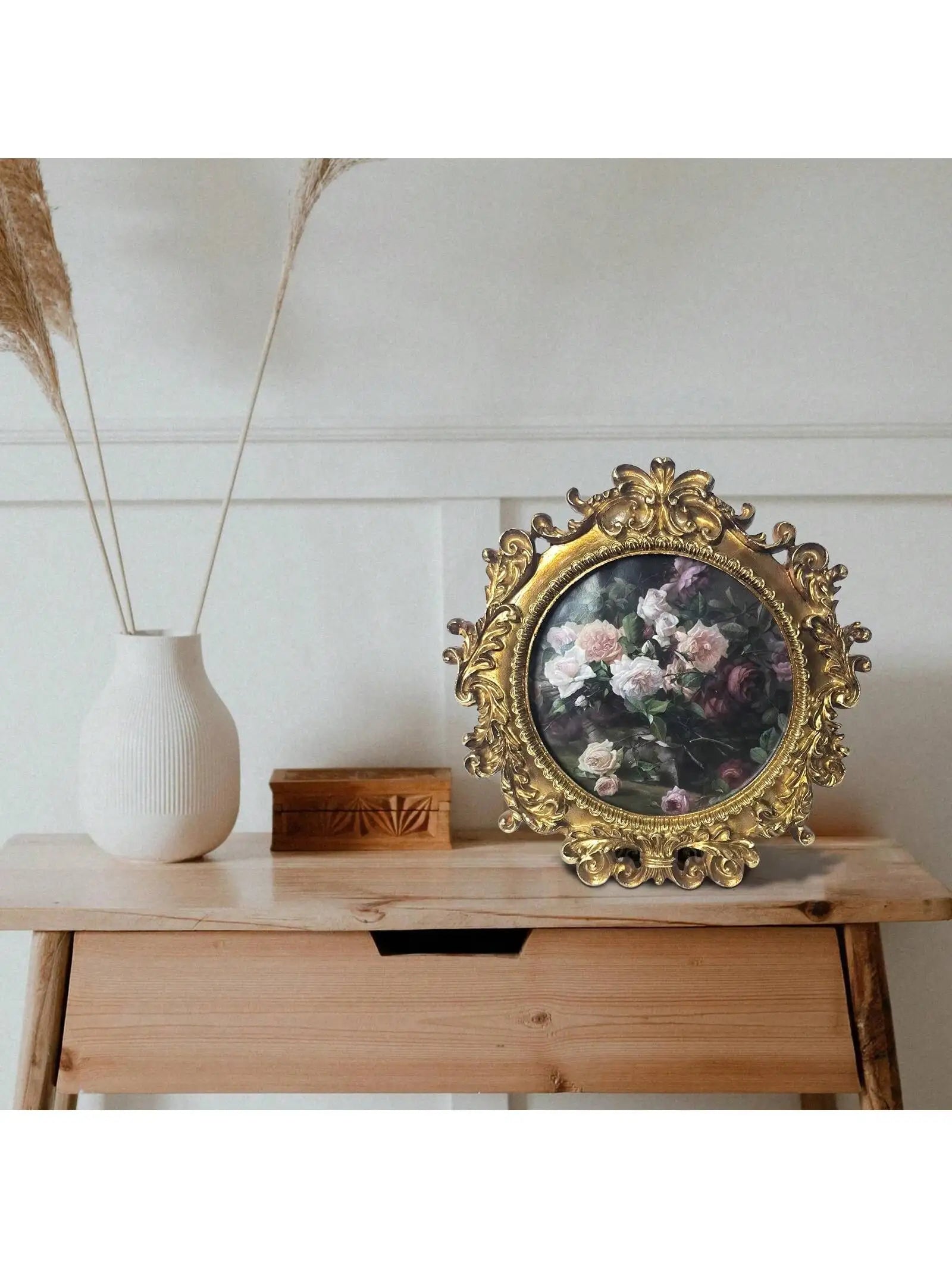 Ornate Vintage Gold Picture Frame