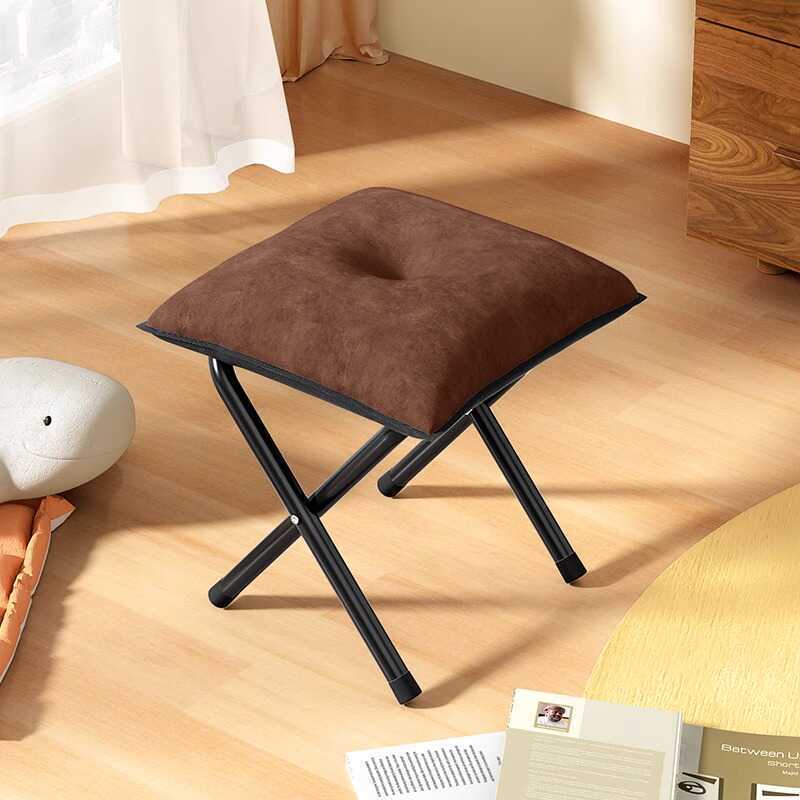Modern Velvet Metal Rectangular Semi-Curved Foldable Recliner