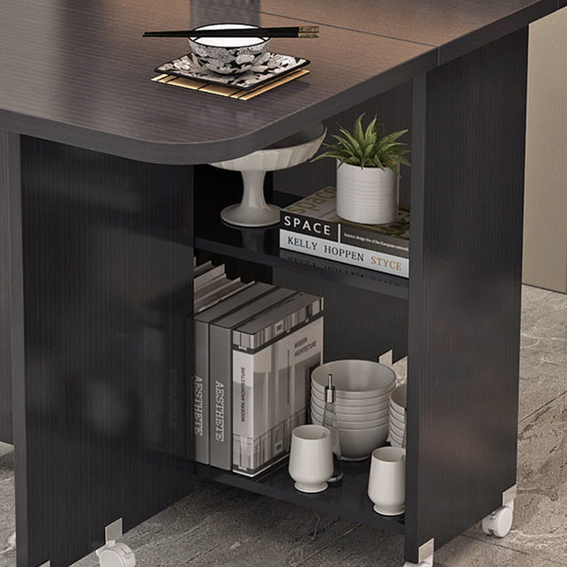 Extendable Storage Dining Table