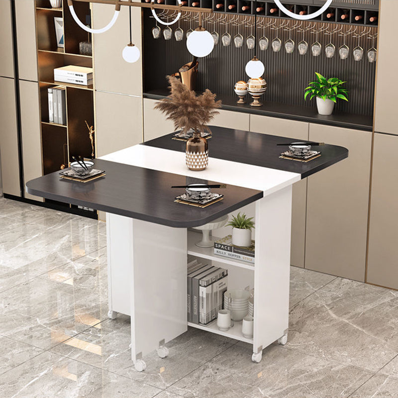 Extendable Storage Dining Table