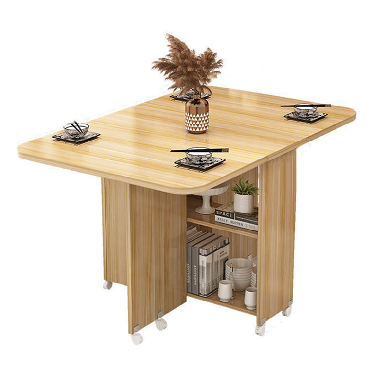 Extendable Storage Dining Table
