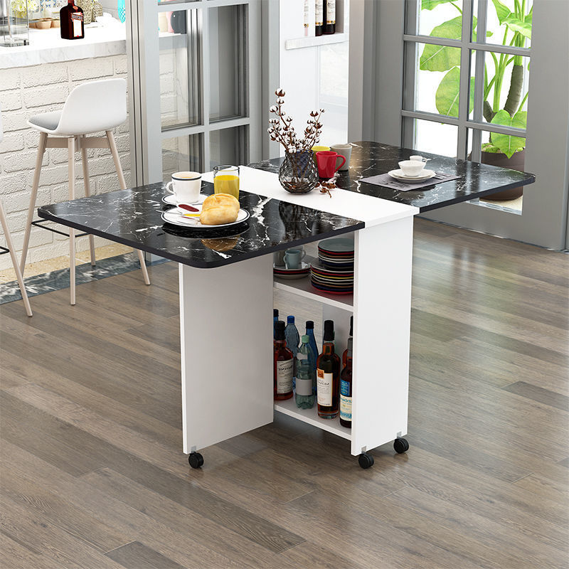 Extendable Storage Dining Table
