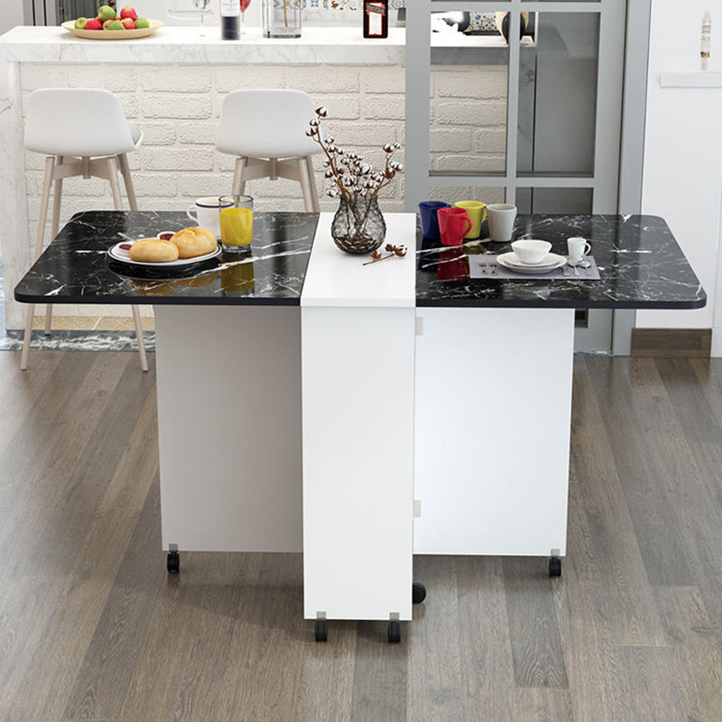 Extendable Storage Dining Table