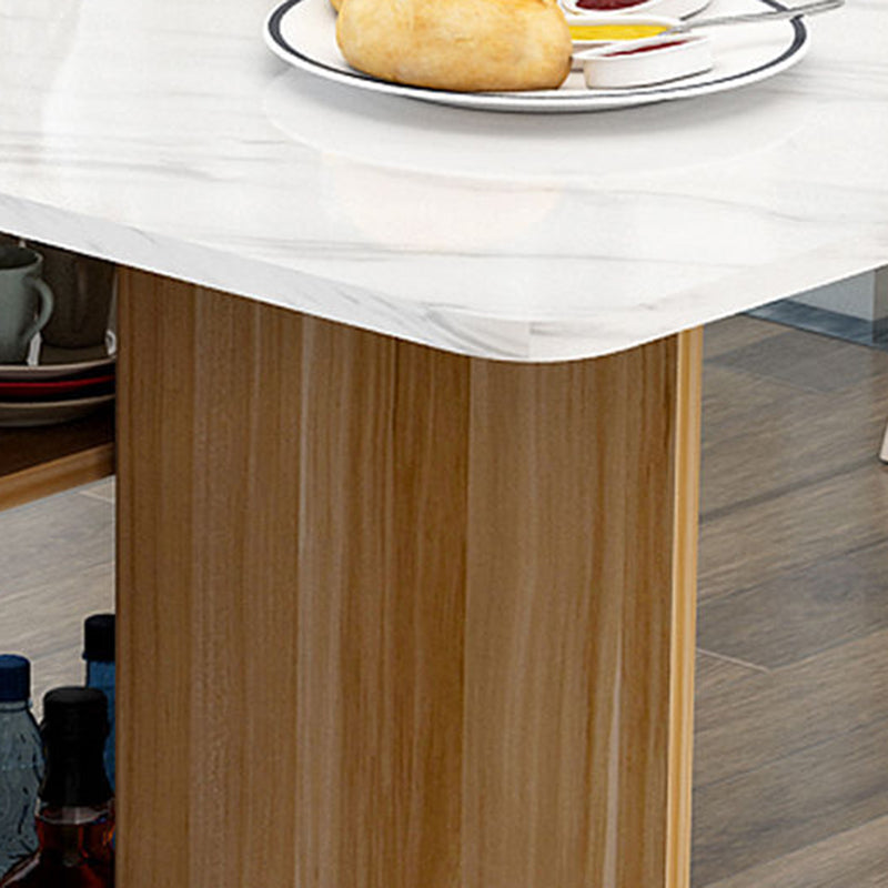 Extendable Storage Dining Table