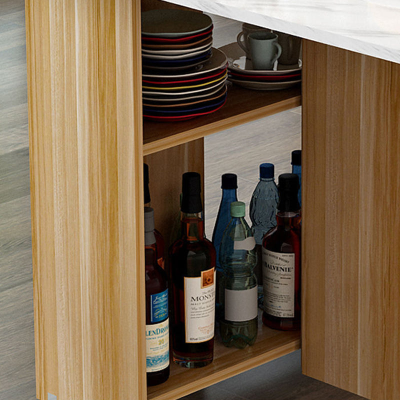 Extendable Storage Dining Table