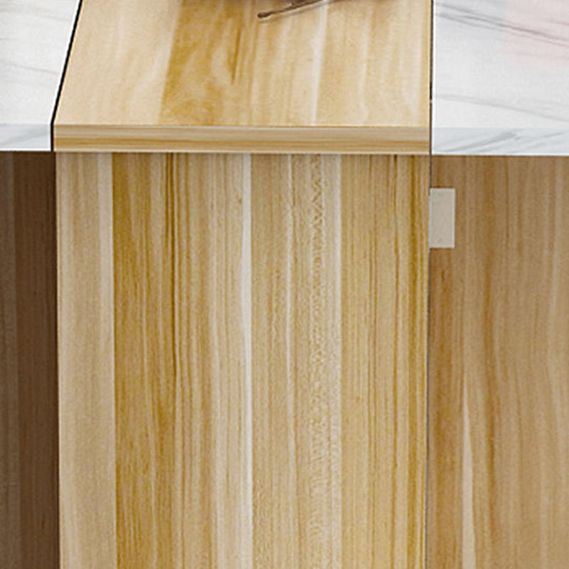 Extendable Storage Dining Table