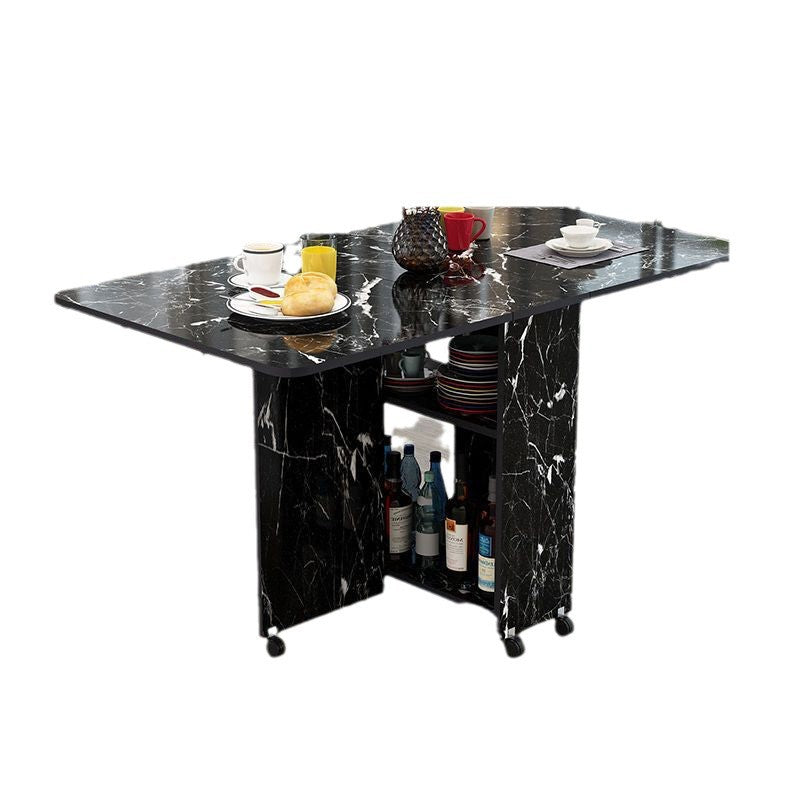 Extendable Storage Dining Table