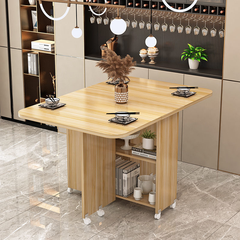 Extendable Storage Dining Table