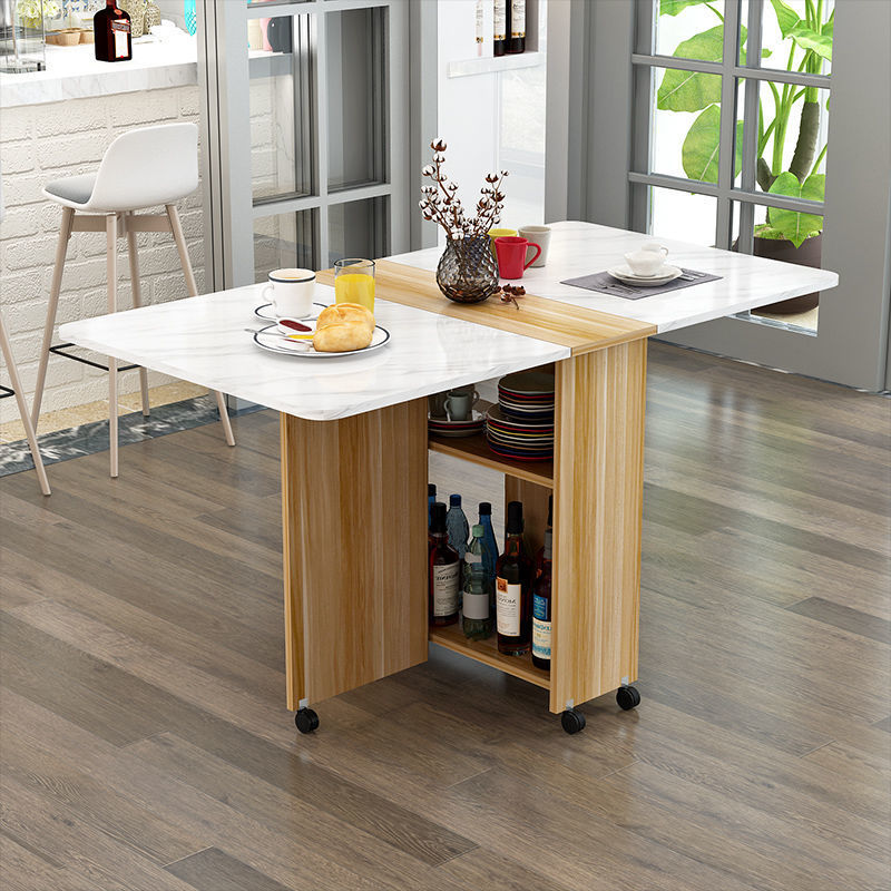 Extendable Storage Dining Table