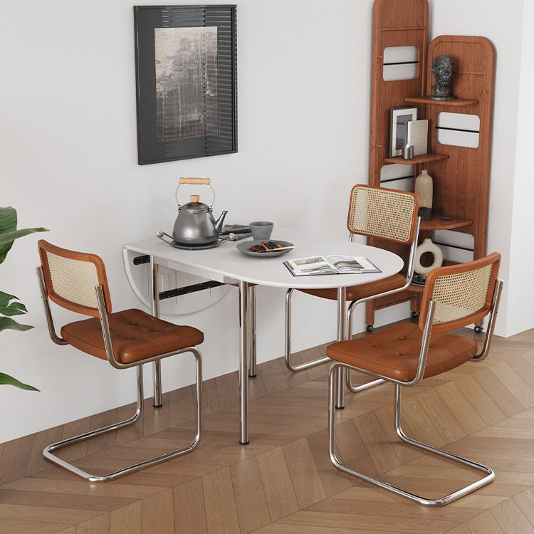 Foldable Oval Dining Table