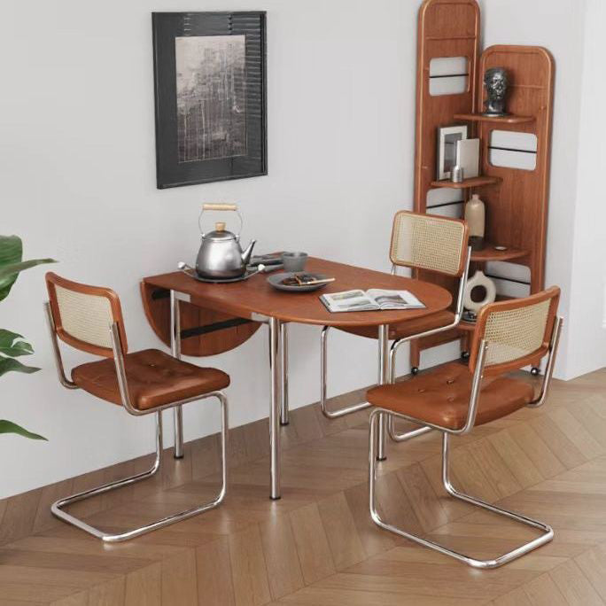 Foldable Oval Dining Table