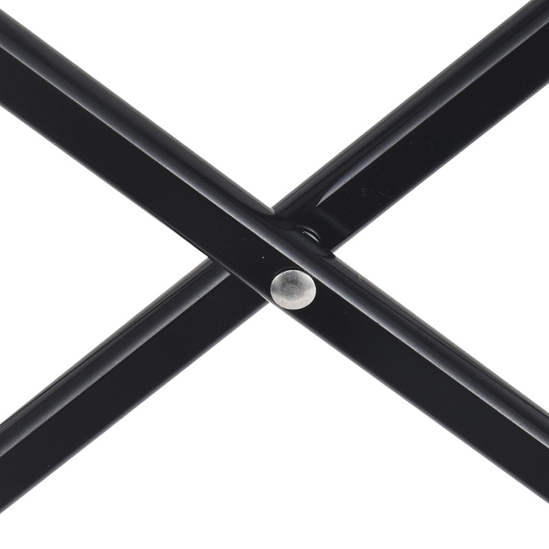 Modern Minimalist Carbon Steel Aluminum Foldable Square Side Table For Outdoor