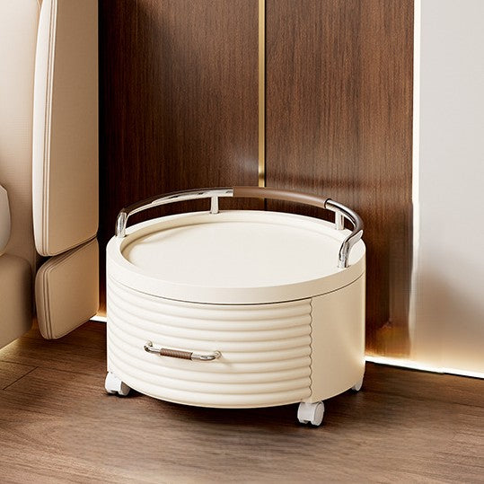 Contemporary Scandinavian Removable Round Cylinder PP ABS PET 1/2/3/4 Drawer For Living Room