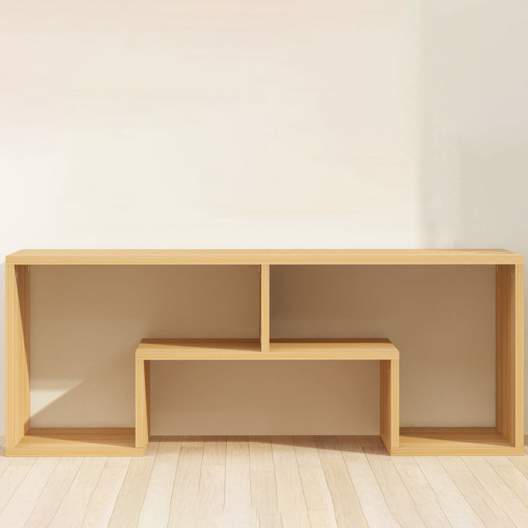 Modern Minimalist Rectangular Board TV Stand For 2-Tier For Living Room