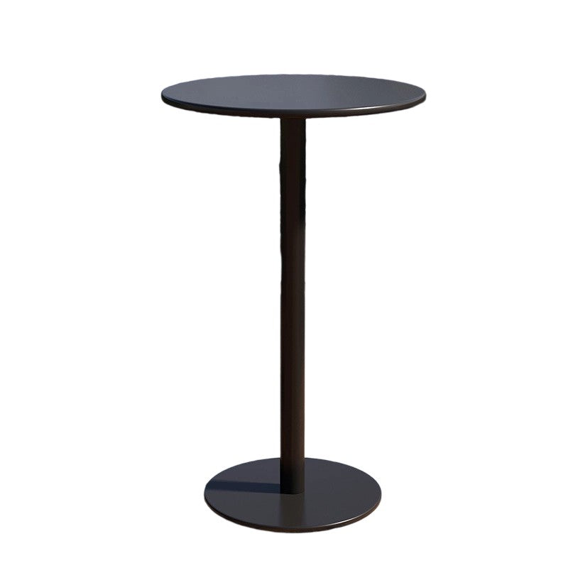 Round Iron Outdoor Bar Table