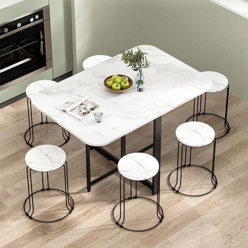 Foldable Rectangular Dining Table