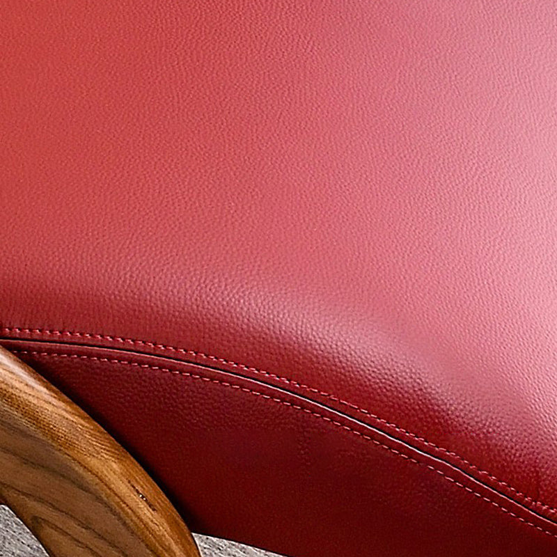 Nostalgic Vintage Recliner - Curved Design Stain & Wear-Resistant Upholstery Rocking Chair For Living Room