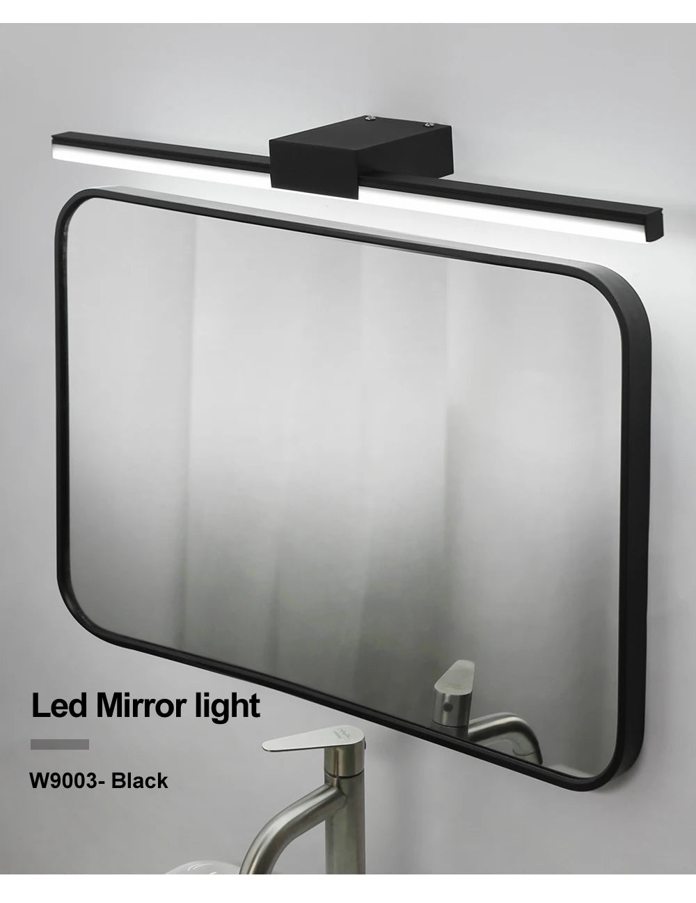 Aluminum LED Vanity Mirror Light