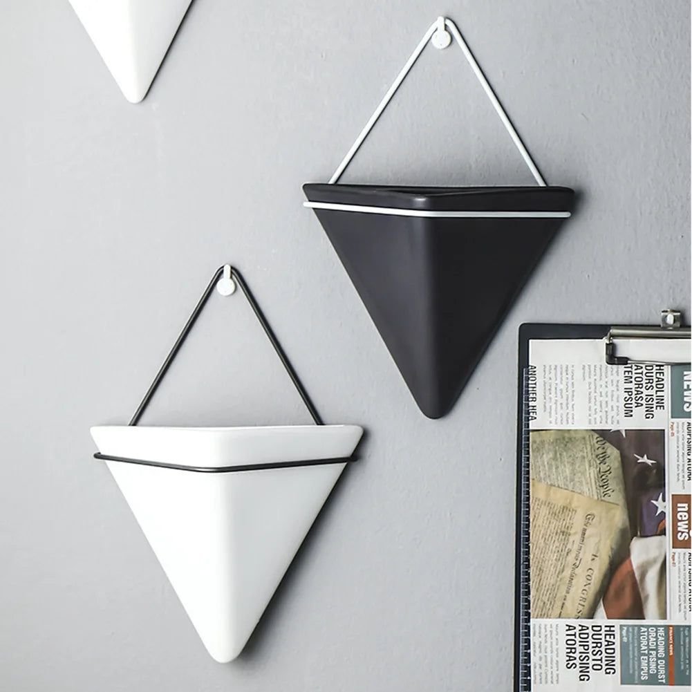 Nordic Wall Mounted Ceramic Planter