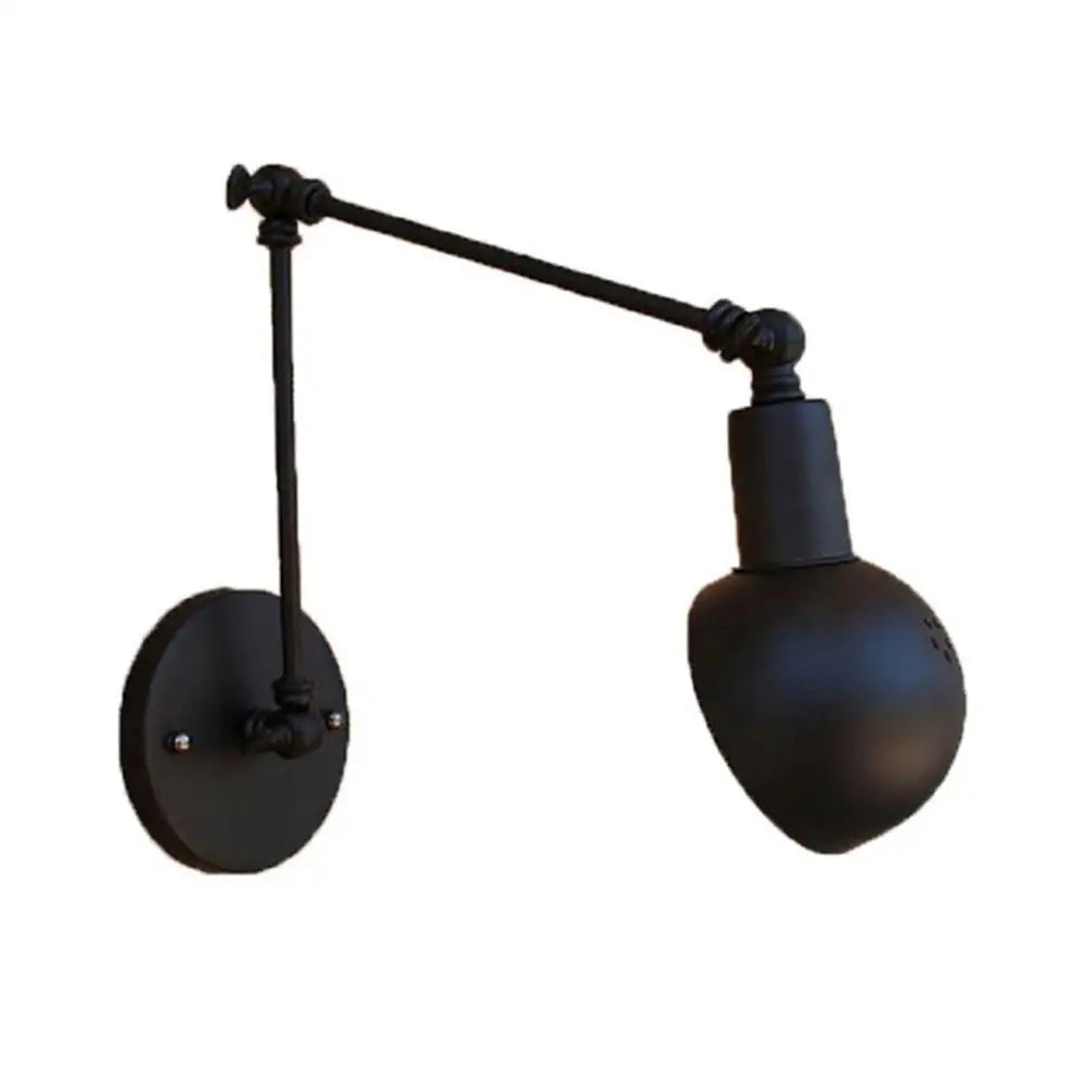 Loft Industrial adjustable long swing arm Wall lamp Fixture Vintage