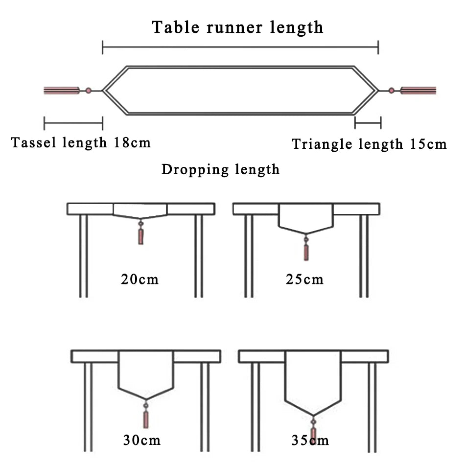 Winter Holiday Elk Table Runner