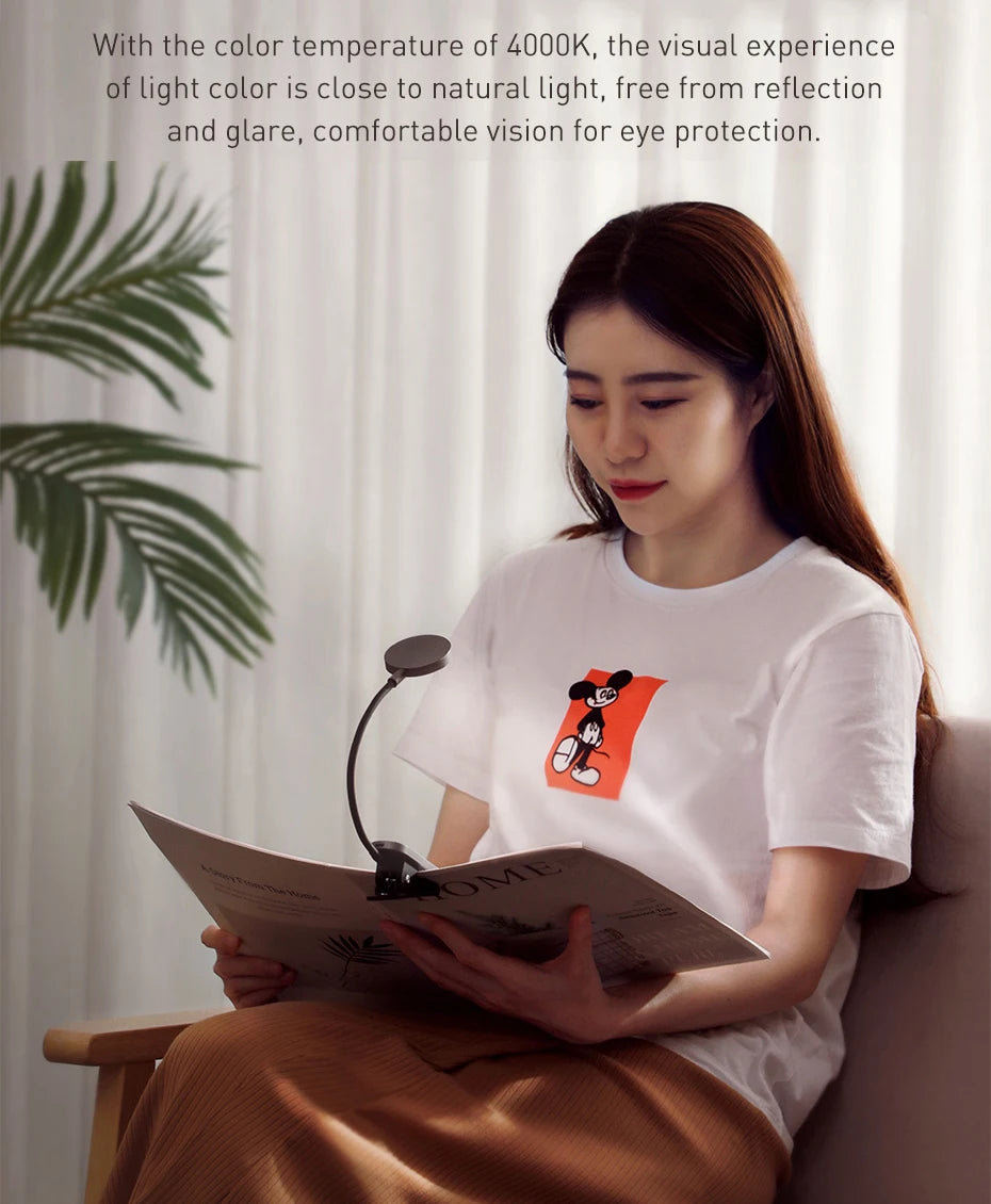 Baseus Cordless Reading Clip Lamp