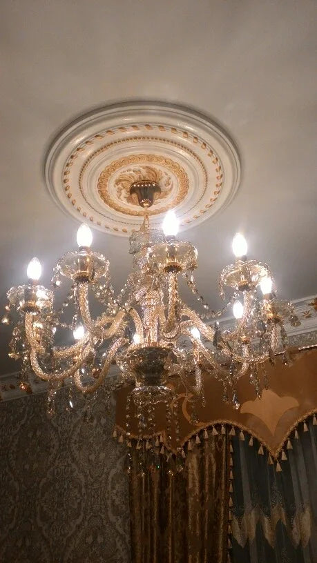 Modern Crystal Led Chandelier Cognic/TR GOLD/Silver K9 Large