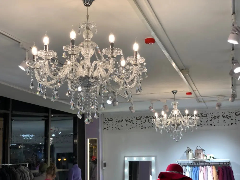 Modern Crystal Led Chandelier Cognic/TR GOLD/Silver K9 Large