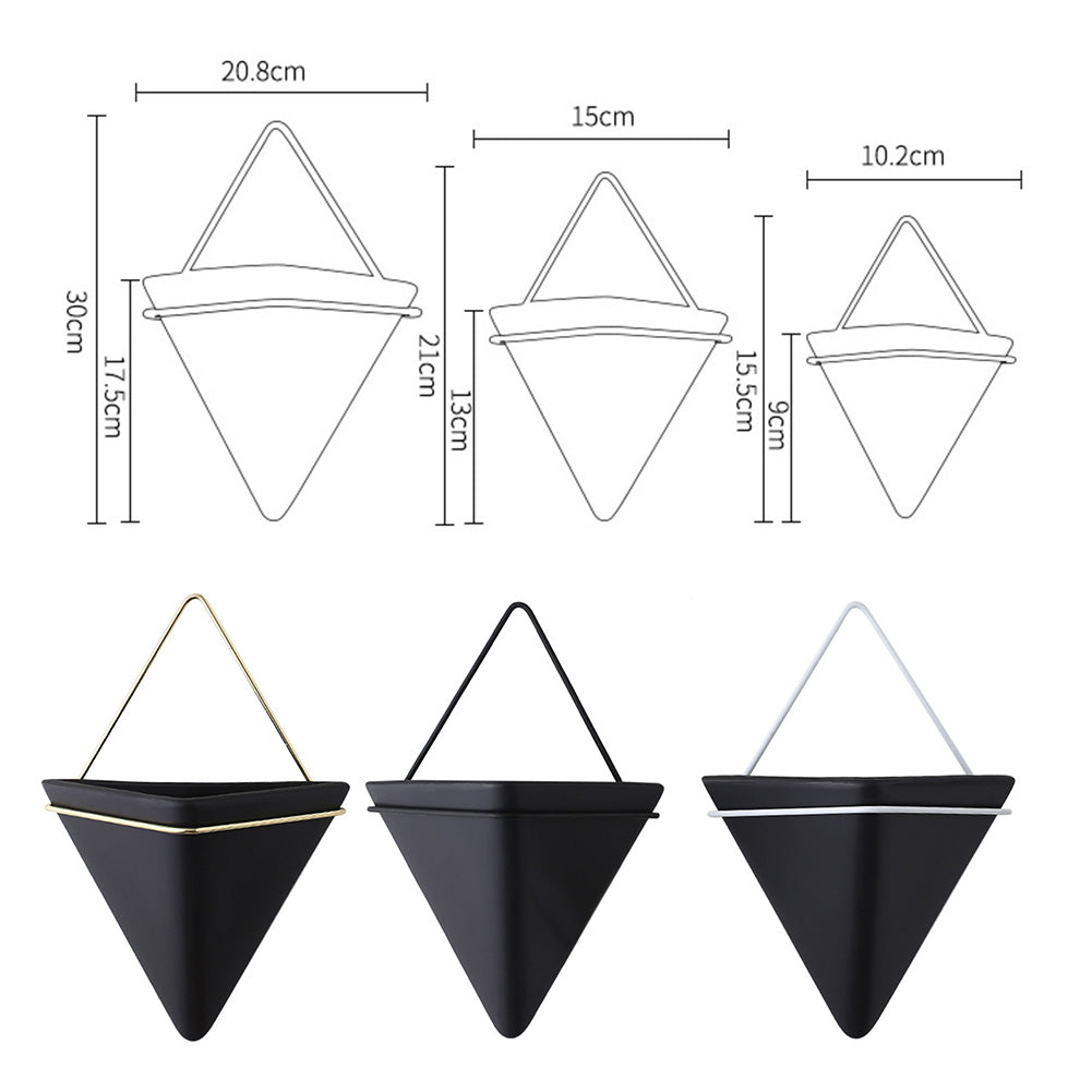 Nordic Wall Mounted Ceramic Planter
