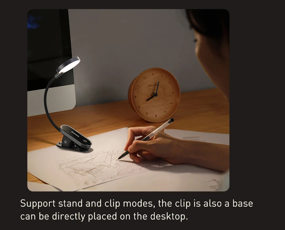 Baseus Rechargeable Clip Lamp