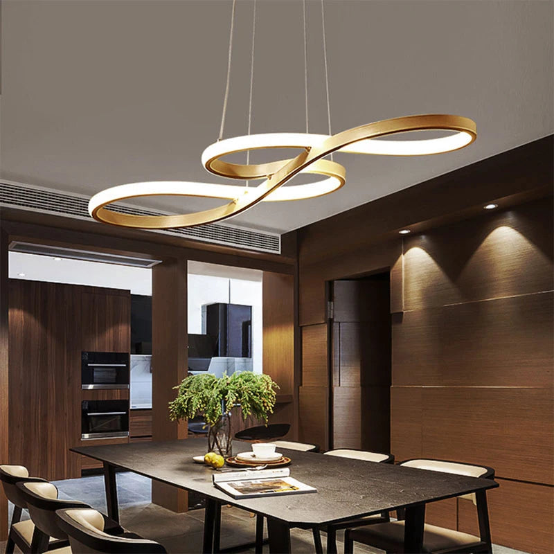 Modern Linear Island Pendant Light