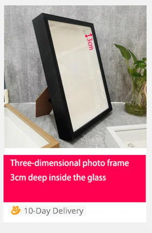 Custom Square Wood Photo Frame