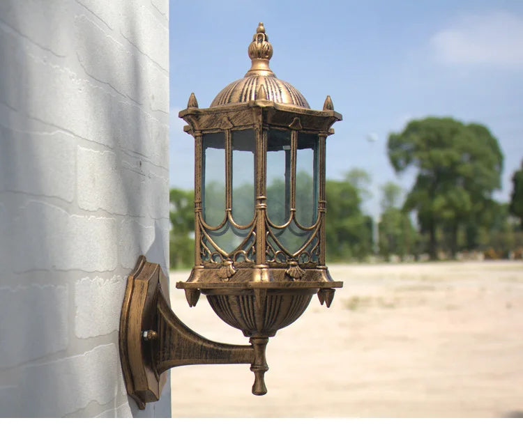 Antirust Retro Outdoor Wall Lantern