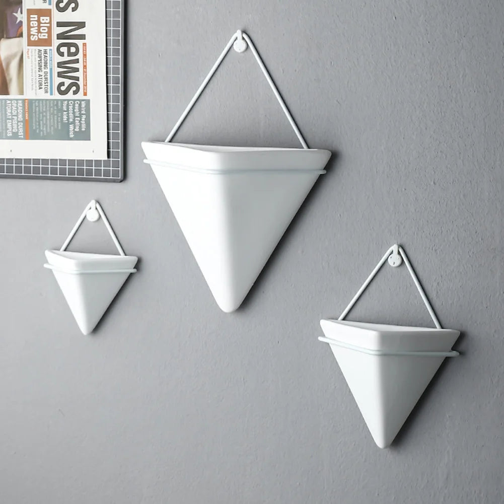 Nordic Wall Mounted Ceramic Planter