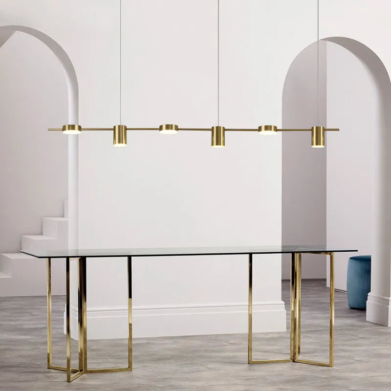 Modern LED Linear Bar Pendant Light
