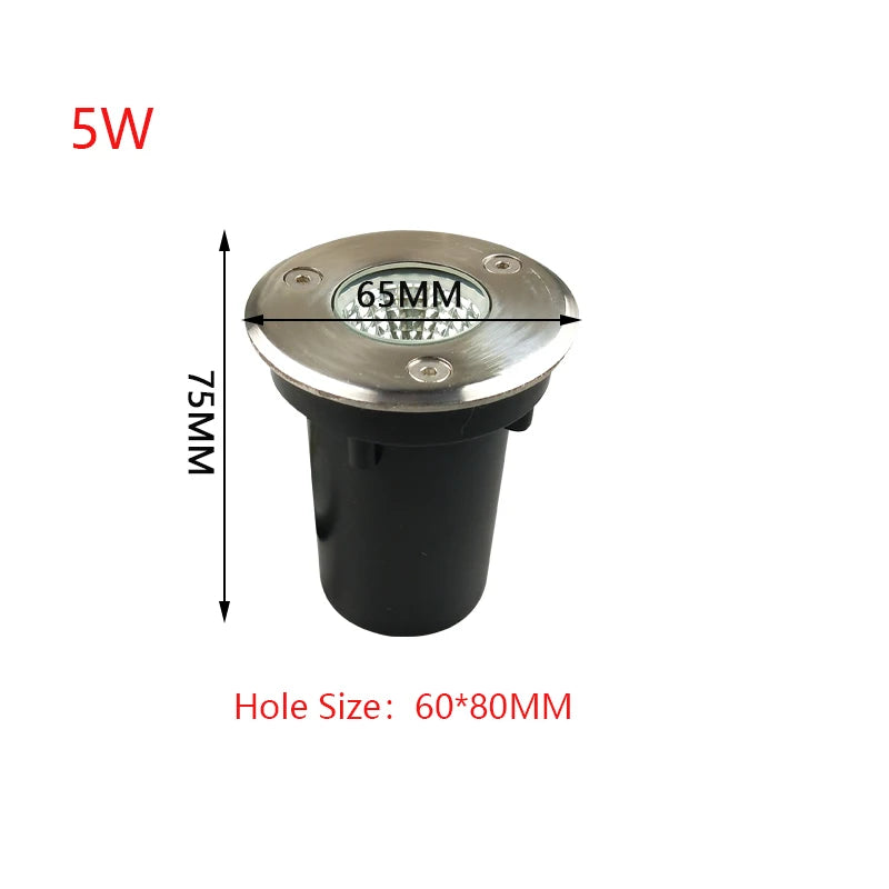 Waterproof Led Light Garden Underground 3W 5W 10W 15W IP67 Outdoor