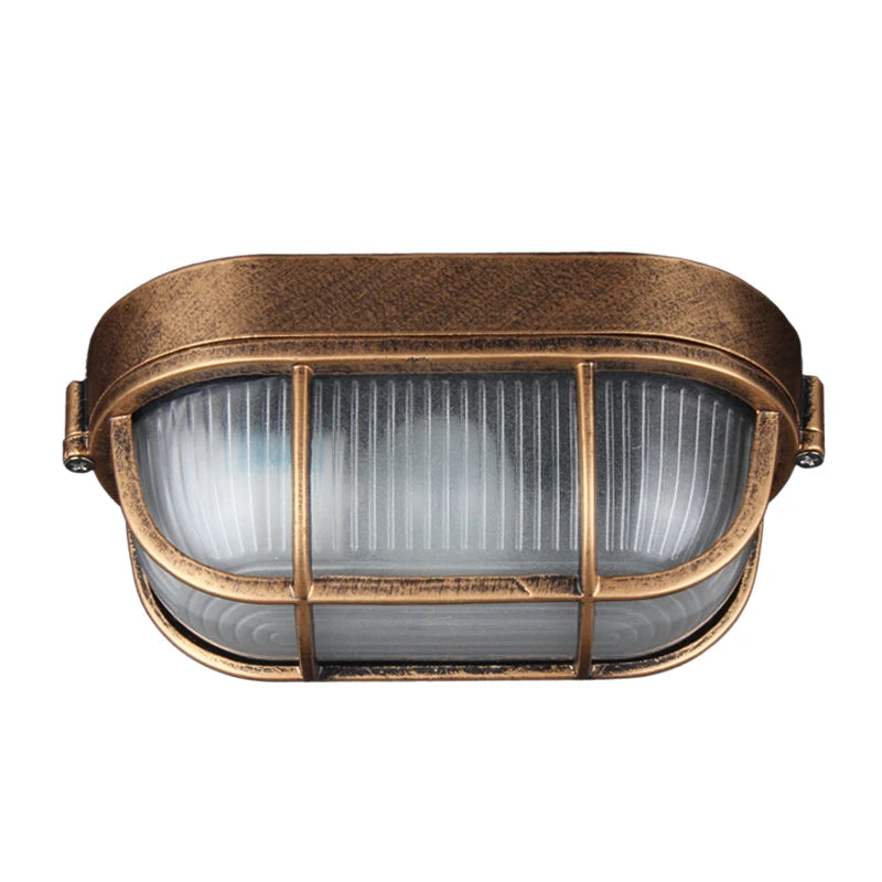 Retro Waterproof Outdoor Wall Lantern