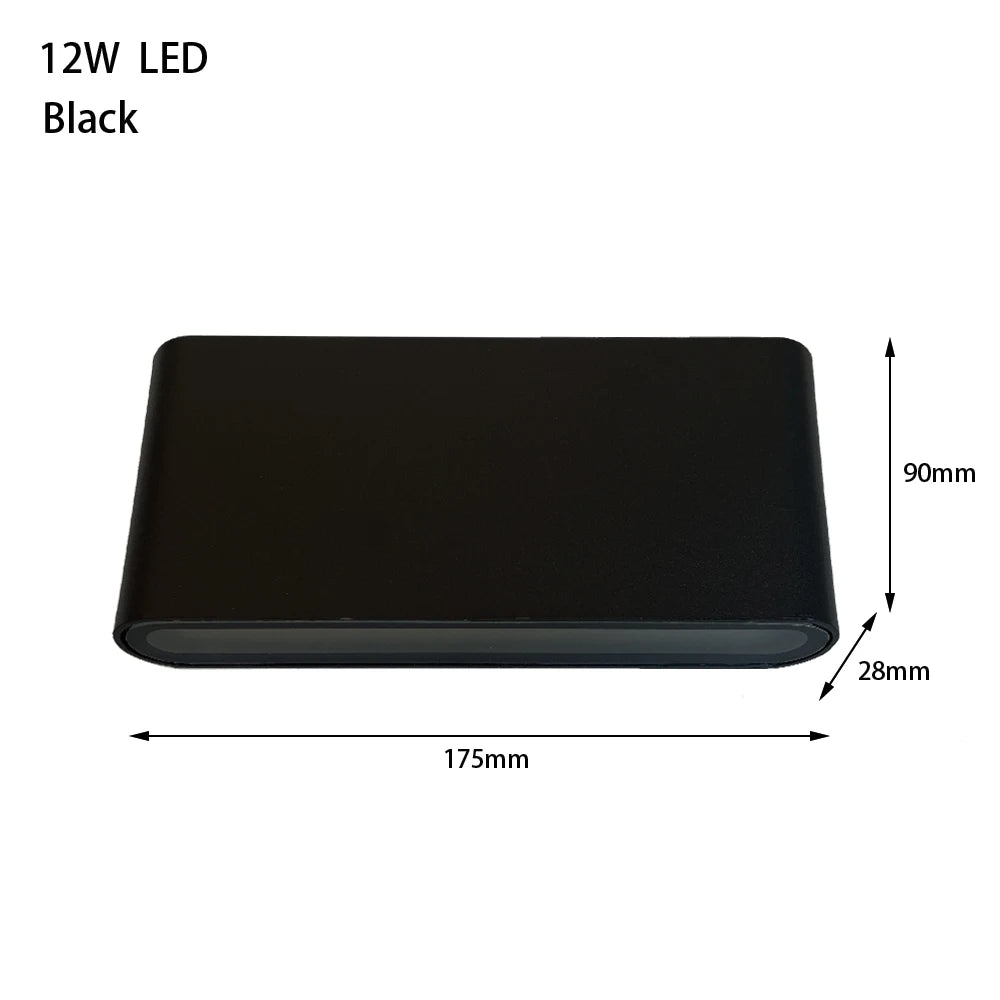 Aluminum LED Outdoor Wall Sconce