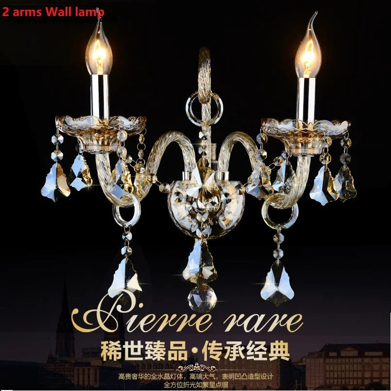 Modern Crystal Led Chandelier Cognic/TR GOLD/Silver K9 Large